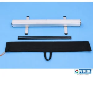 Roll Up Stand Silver 4